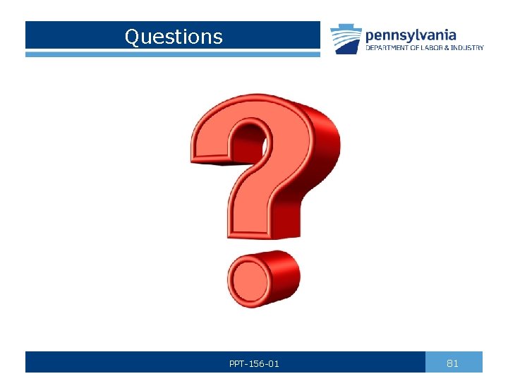 Questions PPT-156 -01 81 