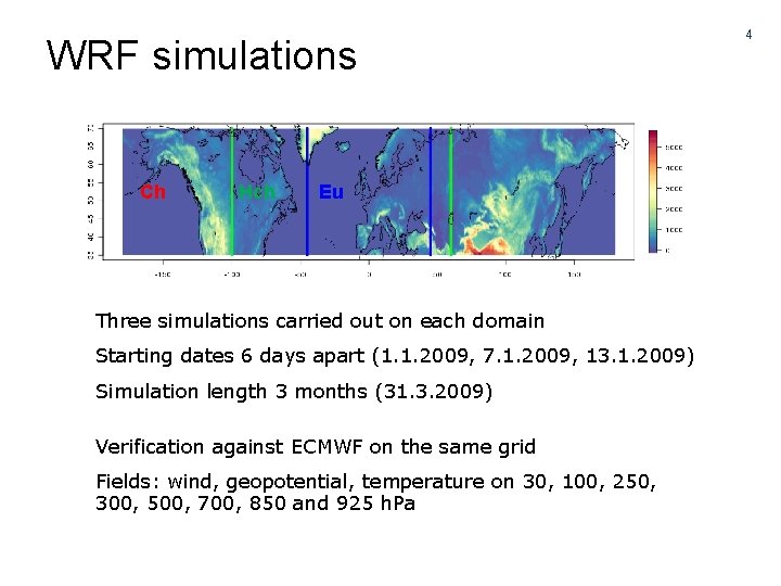 1 Lateral boundary conditions and forecast errors in