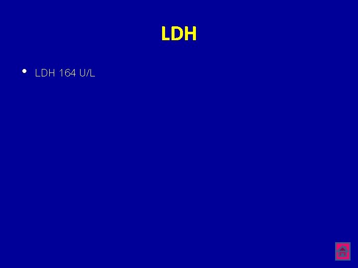 LDH • LDH 164 U/L 