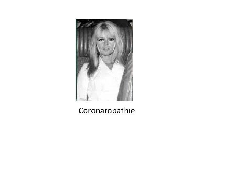 Coronaropathie 