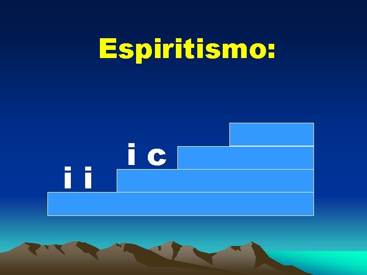 Espiritismo: ii ic 