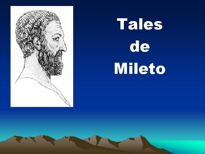 Tales de Mileto 