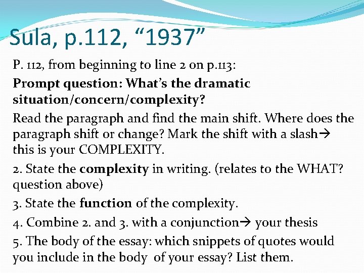 Sula, p. 112, “ 1937” P. 112, from beginning to line 2 on p.