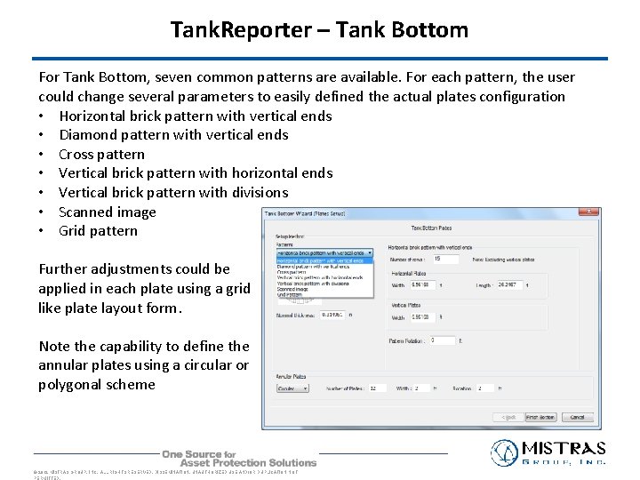 Tank. Reporter – Tank Bottom For Tank Bottom, seven common patterns are available. For