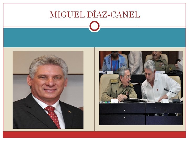 MIGUEL DÍAZ-CANEL MIGUEL DÍAZ-CANEL
