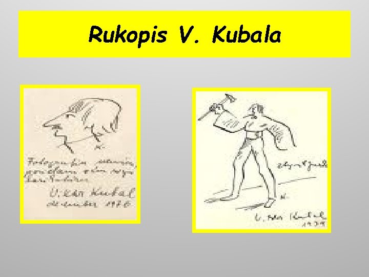 Rukopis V. Kubala 