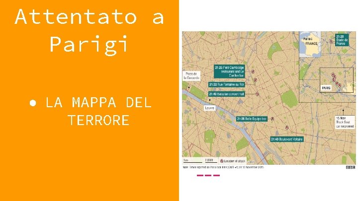 Attentato a Parigi ● LA MAPPA DEL TERRORE 