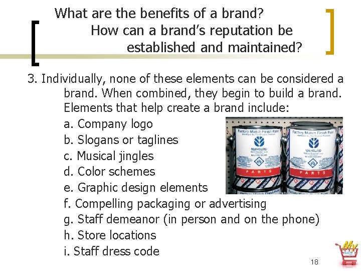 What are the benefits of a brand? How can a brand’s reputation be established