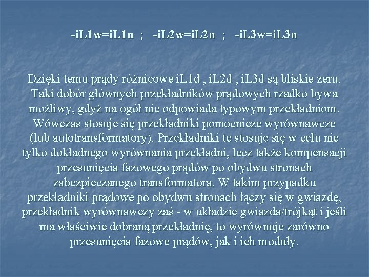 -i. L 1 w=i. L 1 n ; -i. L 2 w=i. L 2