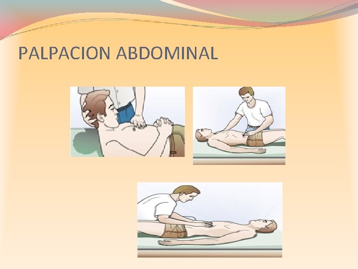 PALPACION ABDOMINAL 