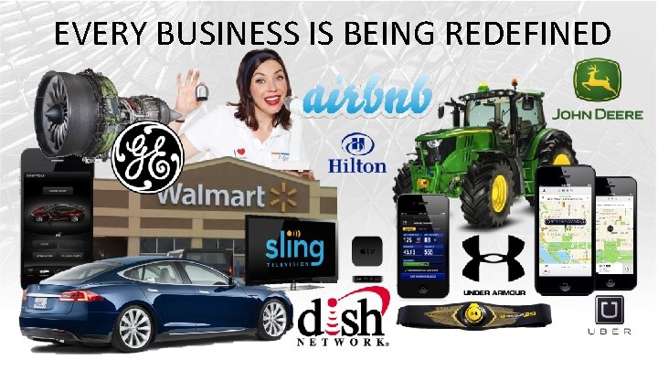 EVERY BUSINESS IS BEING REDEFINED 