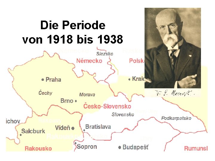 Die Periode von 1918 bis 1938 