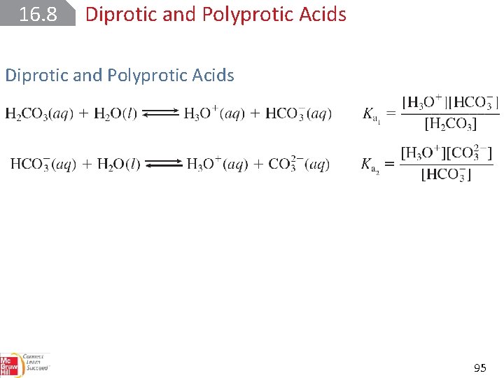 16. 8 Diprotic and Polyprotic Acids 95 