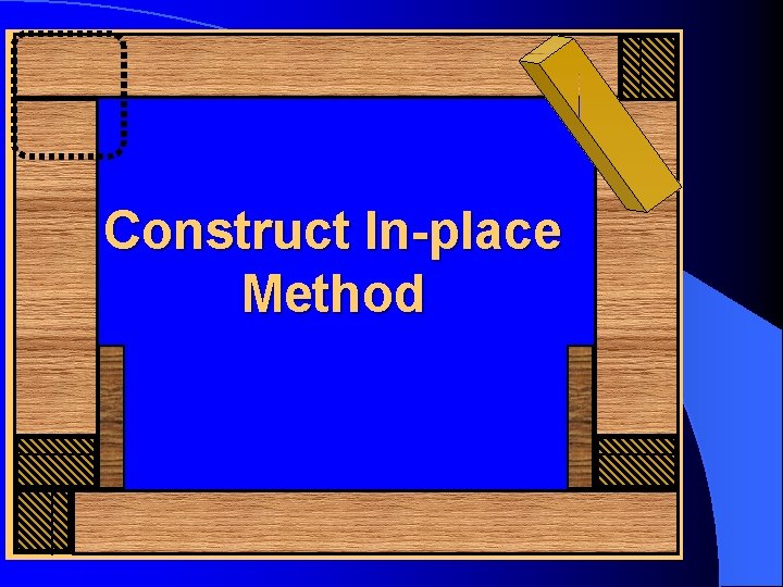 Construct In-place Method 