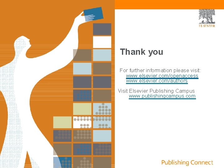 Thank you For further information please visit: www. elsevier. com/openaccess www. elsevier. com/authors Visit