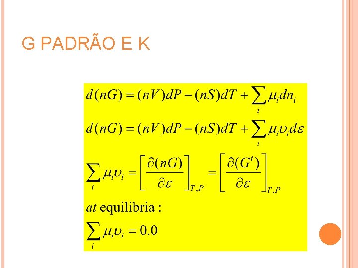 G PADRÃO E K 
