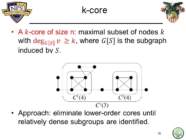 k-core • 16 