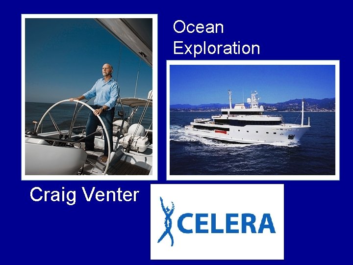 Ocean Exploration Craig Venter 