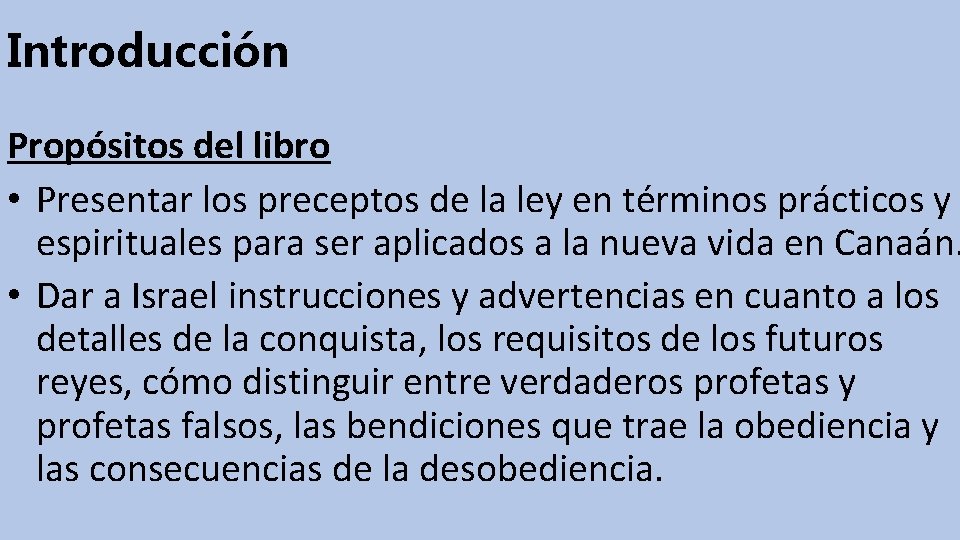 Introducción Propósitos del libro • Presentar los preceptos de la ley en términos prácticos