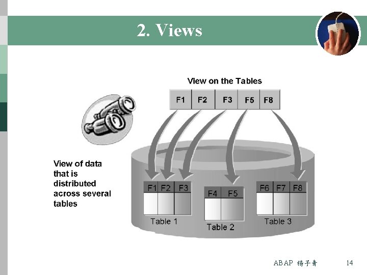 2. Views ABAP 楊子青 14 