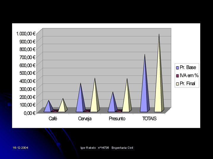 16 -12 -2004 Igor Rebelo nº 14736 Engenharia Civil 