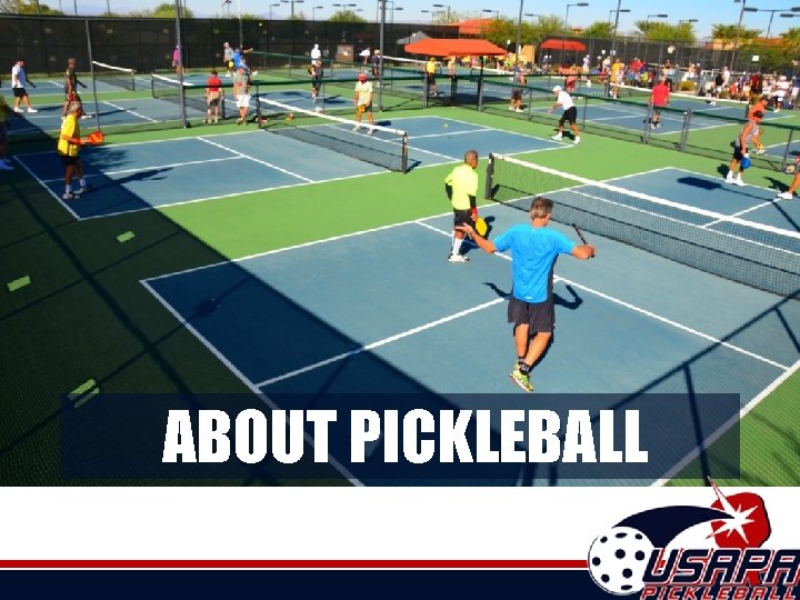 ABOUT PICKLEBALL 