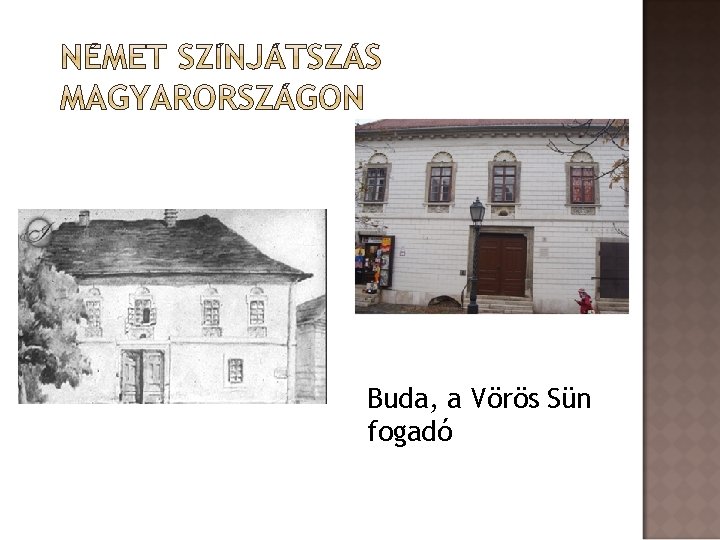 Buda, a Vörös Sün fogadó 