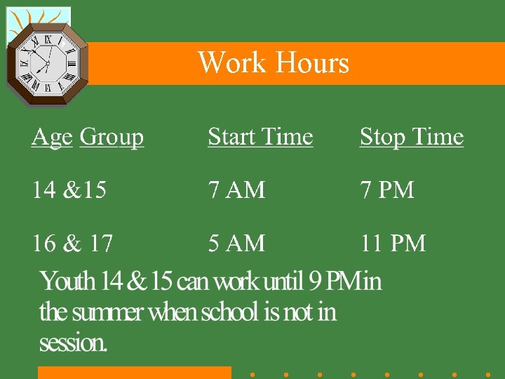 Work Hours 