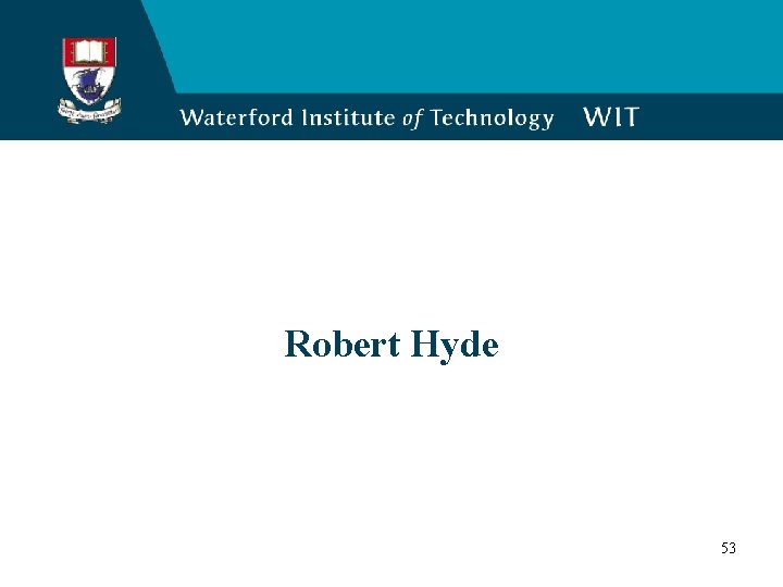 Robert Hyde 53 