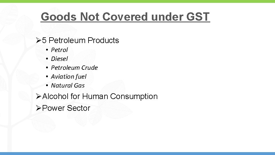 GOODS AND SERVICES TAX GST Simplified By CSC