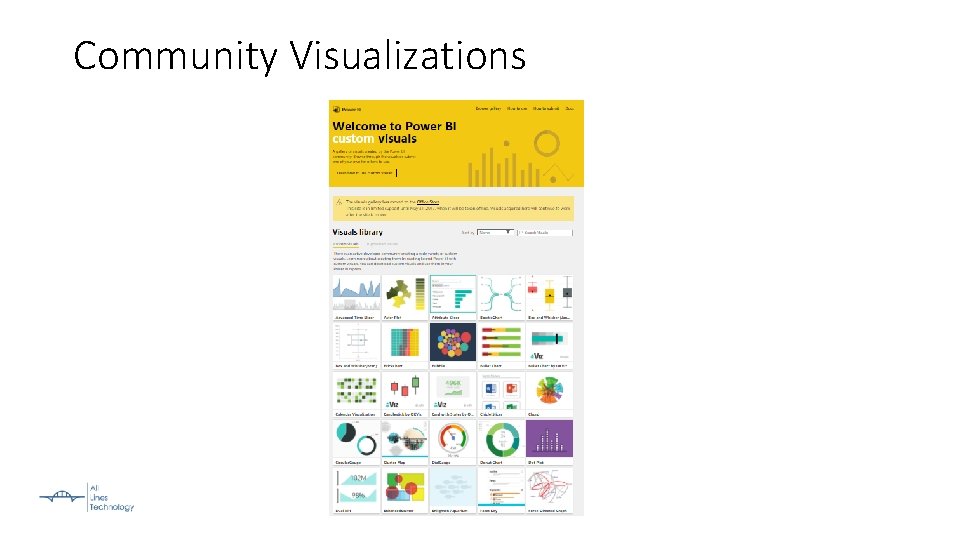 Community Visualizations 