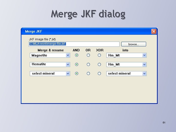 Merge JKF dialog 51 