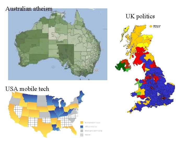 Australian atheism UK politics USA mobile tech 