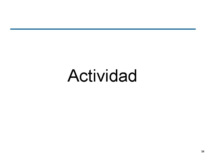Actividad 26 