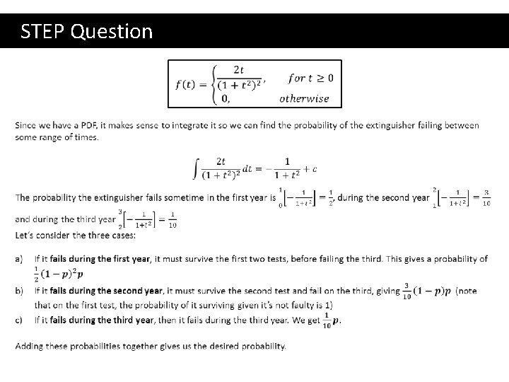  STEP Question 