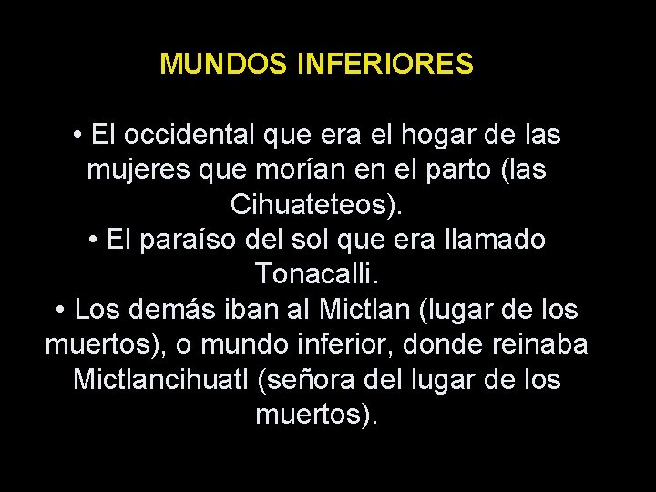 MUNDOS INFERIORES • El occidental que era el hogar de las mujeres que morían