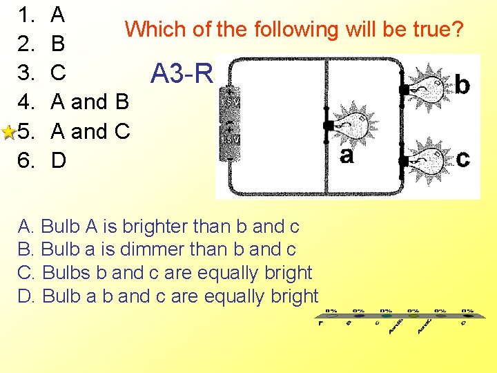 1. 2. 3. 4. 5. 6. A Which of the following will be true?