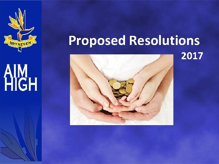 Proposed Resolutions 2017 