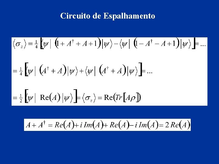 Circuito de Espalhamento 