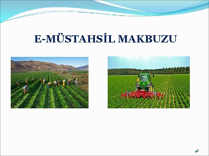 E-MÜSTAHSİL MAKBUZU 48 