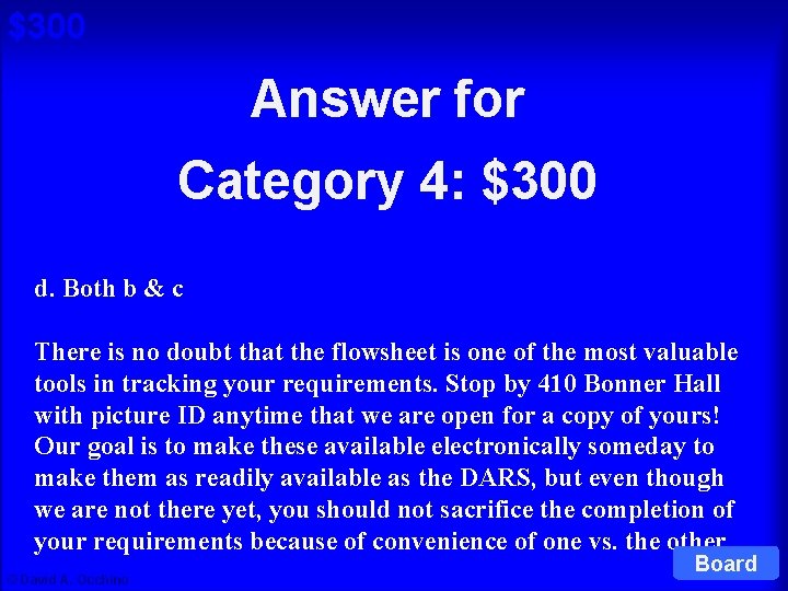 $300 Answer for Cat 4: $300 Q Category 4: $300 d. Both b &