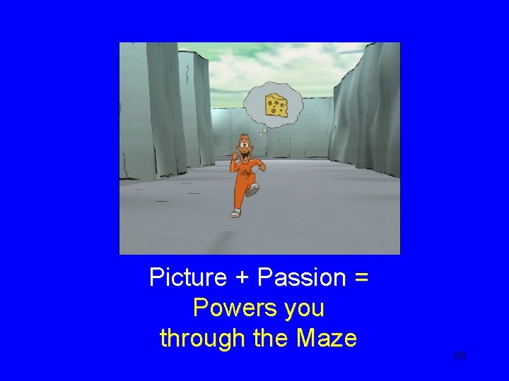 Picture + Passion = Powers you through the Maze 85 