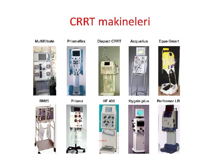 CRRT makineleri 