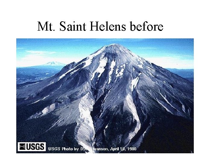 Mt. Saint Helens before 