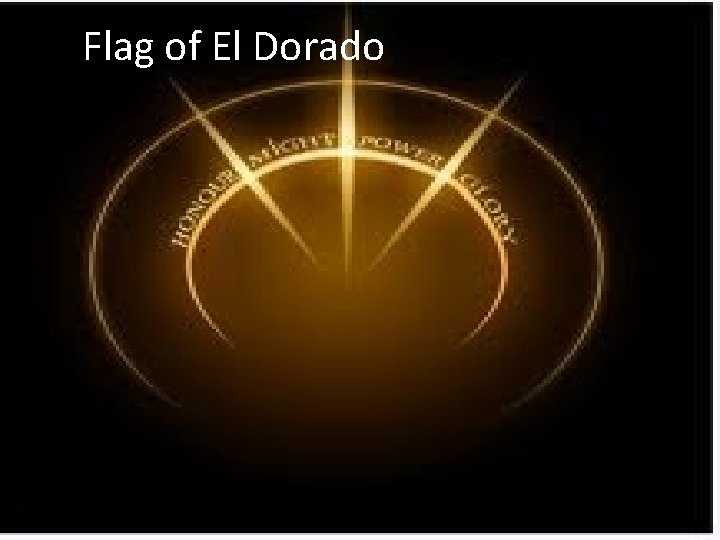 Flag of El Dorado 