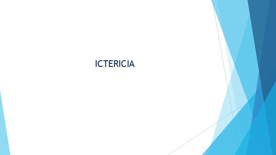 ICTERICIA 