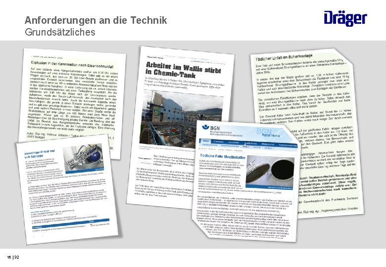 Anforderungen an die Technik Grundsätzliches - EX-Sensoren 16 | 32 