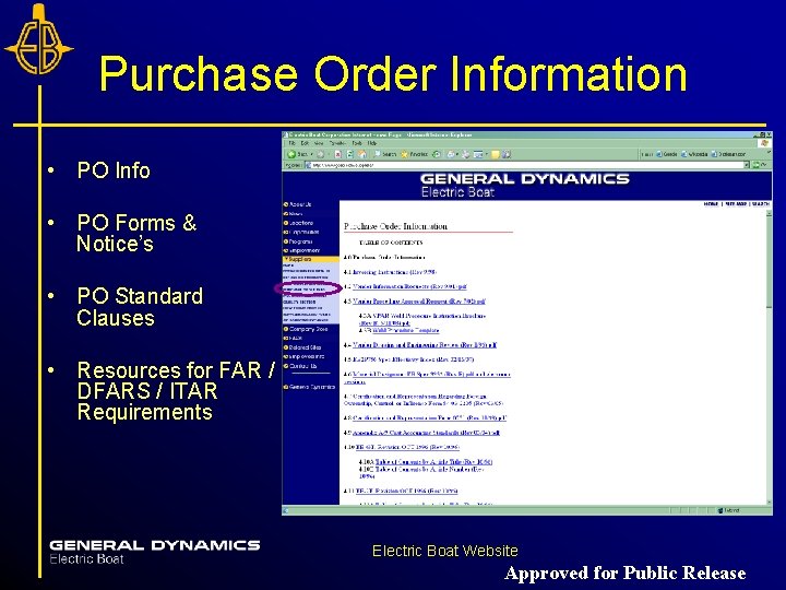 Purchase Order Information • PO Info • PO Forms & Notice’s • PO Standard Purchase Order Information • PO Info • PO Forms & Notice’s • PO Standard