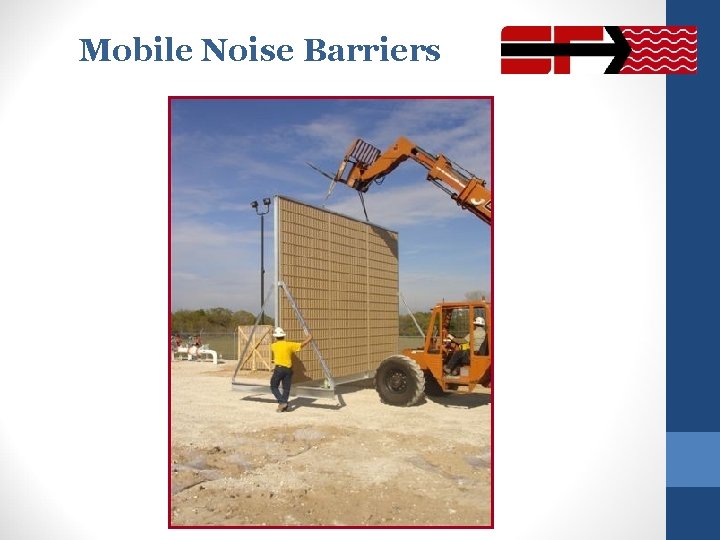 Mobile Noise Barriers 