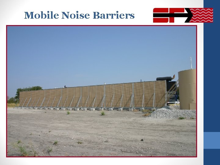 Mobile Noise Barriers 